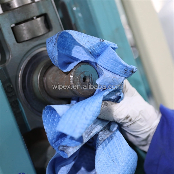 Multi-Purpose Disposable Dry Heavy Duty PP Industrial Nonwoven Cleaning Wipes