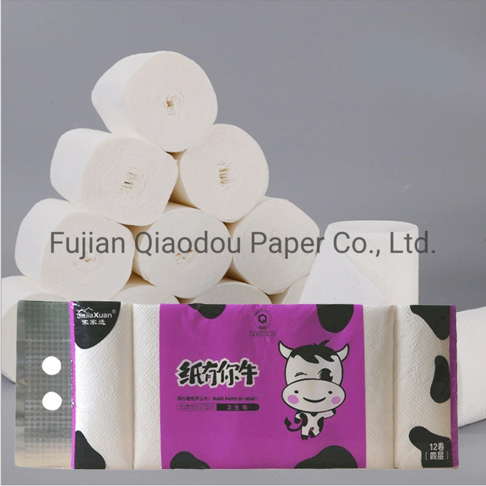 Best Coreless Bath Embossed 4-Ply Toilet Tissue Roll