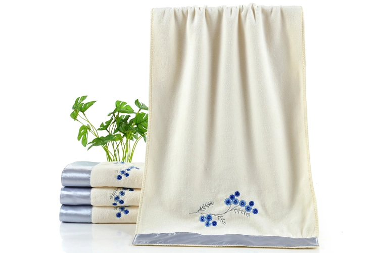 Perfect Soft and Absorbent Checked Face Towel for Daily Use Microfiber Towel Super Soft Microfiber Weft Knitting Face Towel Hand Towel Bath Towel