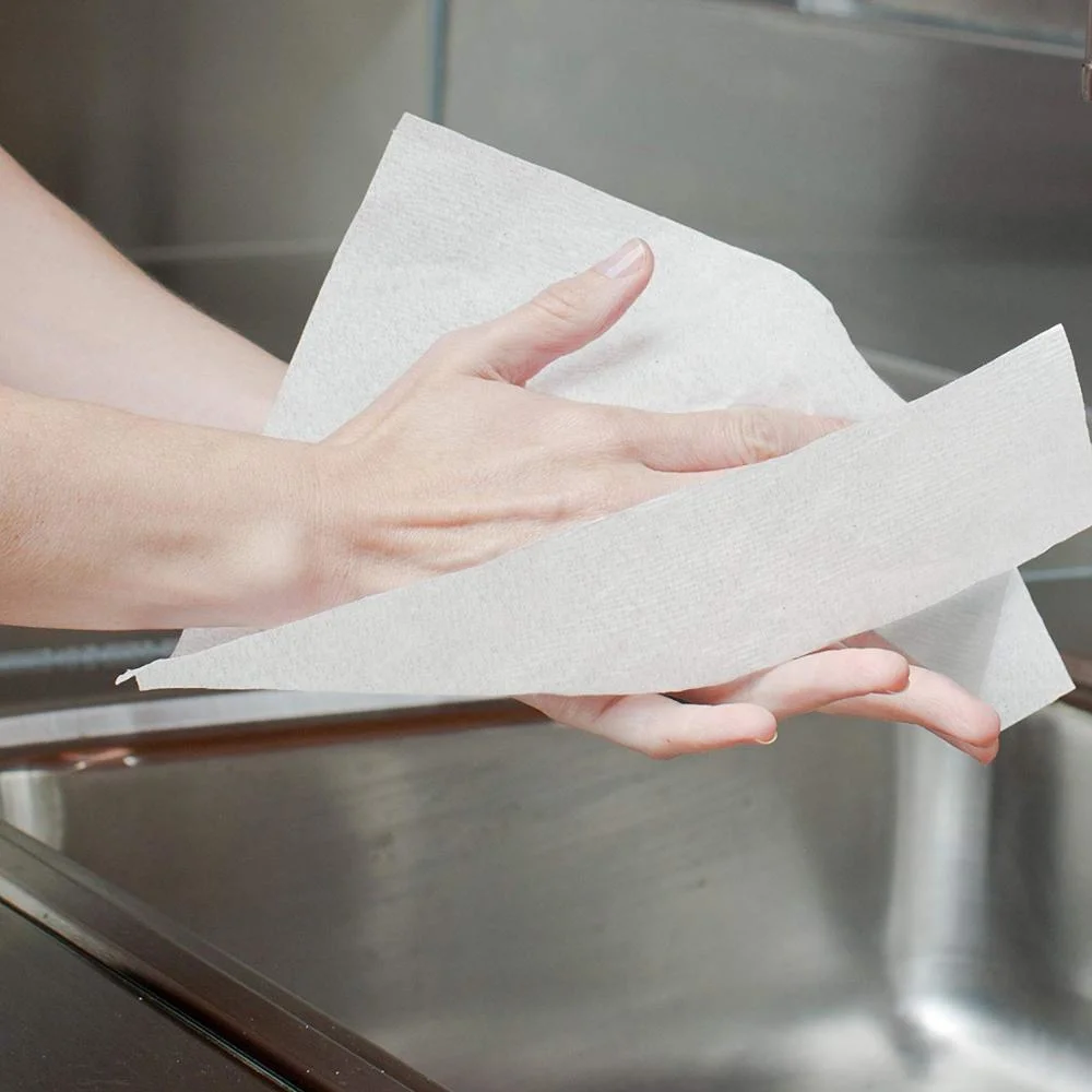 China Manufacturer Logo Printed Kitchen Tissue Roll Paper Towels