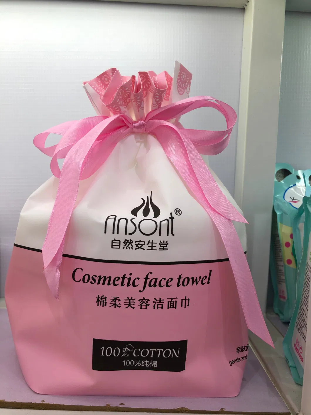 Disposable Organic Viscose Non Woven Wet & Dry Use Baby Facial Towel