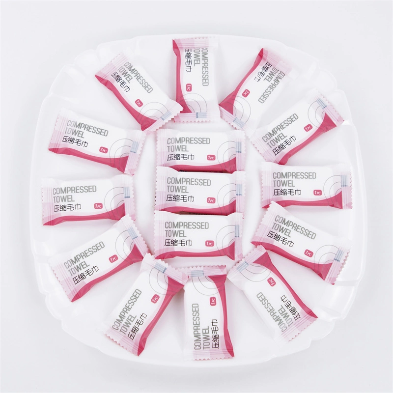 China Manufacturer Custom Shaped Compressed Magic Facial Towels