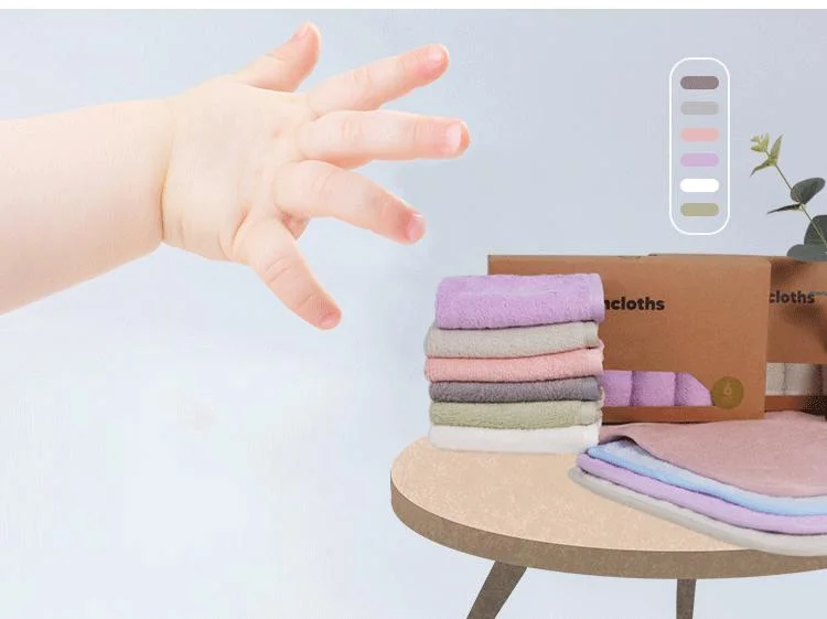 Eco 100% Organic Bamboo Super Absorption Baby Facial Towel