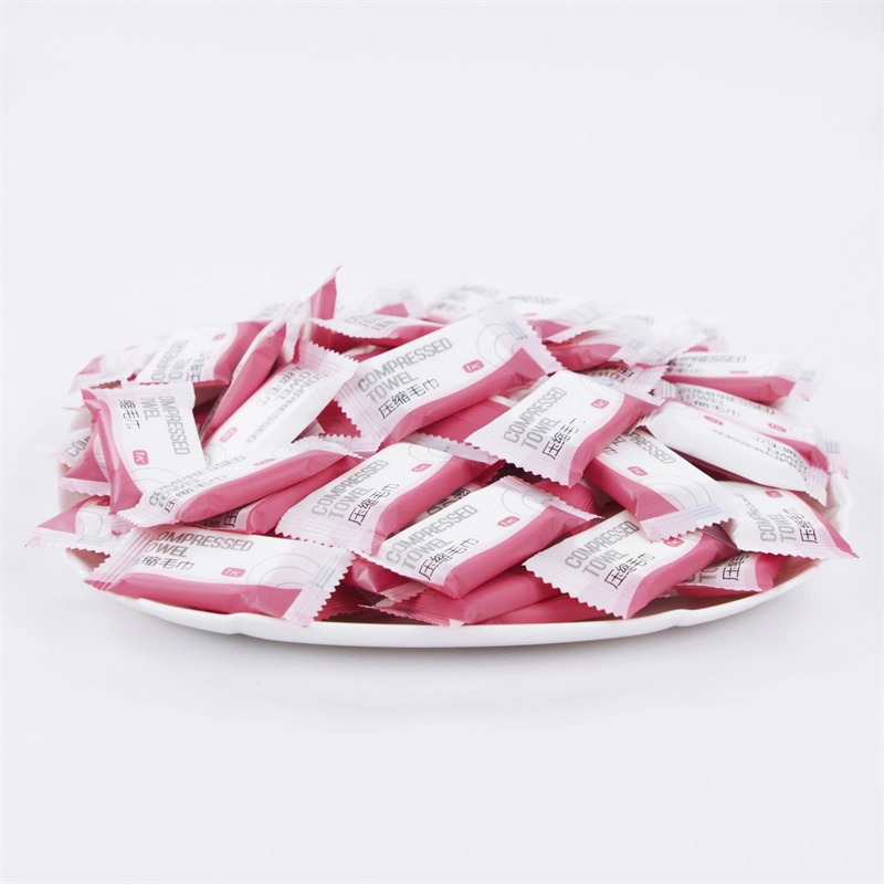 China Manufacturer Custom Shaped Compressed Magic Facial Towels