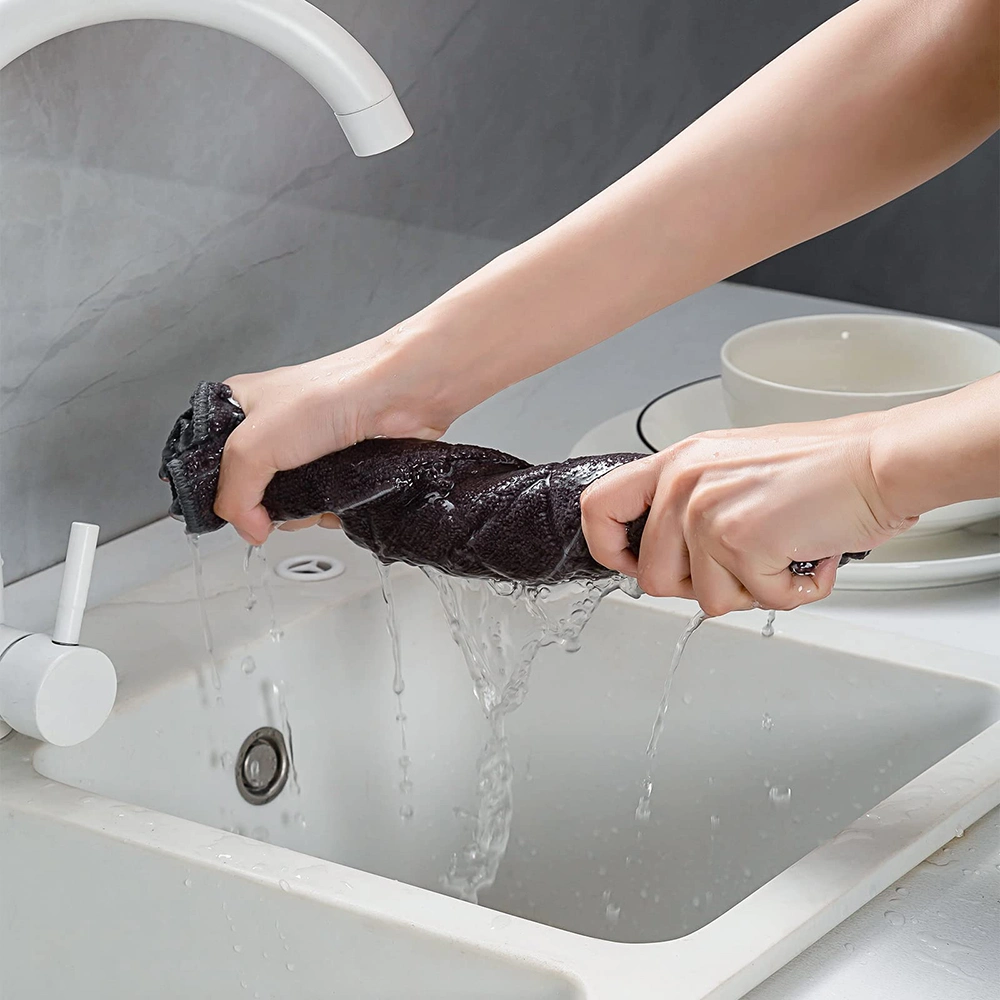 Microfiber Kitchen Towels Ultra Soft and Absorbent Dish Towels Microfiber Cleaning Cloth Microfiber Towel