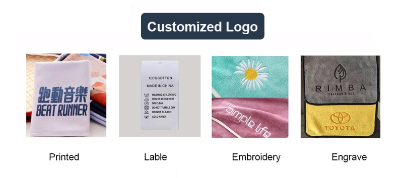Custom Logo Design Festive Gifts Oversized Colorful Pattern Plush Large Thick Microfiber Pool Beach Bath Towel