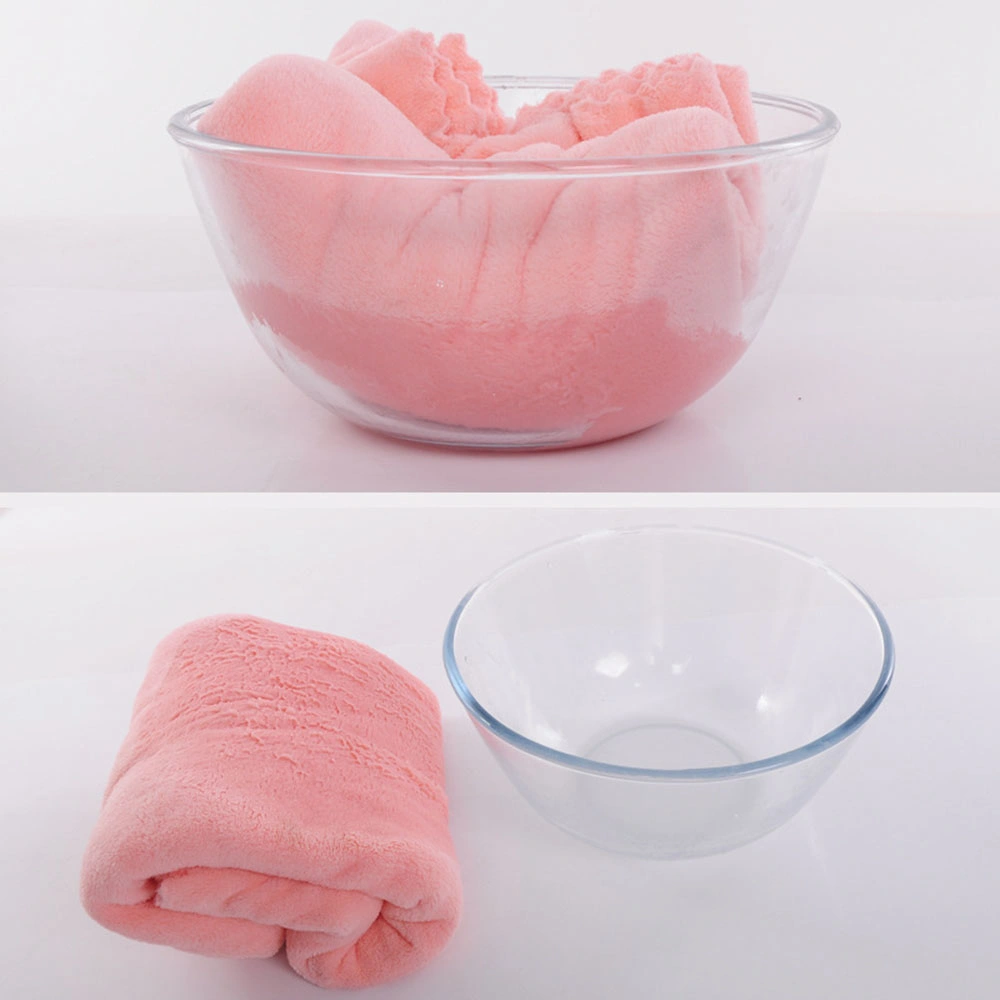 Custom Size Coral Fleece Hotel Bath Face Hand Towels with Private Logo