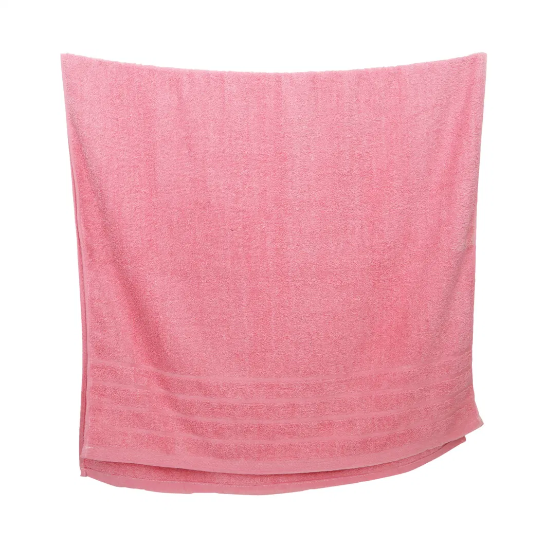 14′ S Low Twist Yarn Wholesale New Adult Thick Cotton Bathroom Towel Long-Staple Cotton Soft Absorbent Hotel Custom Bath Towels