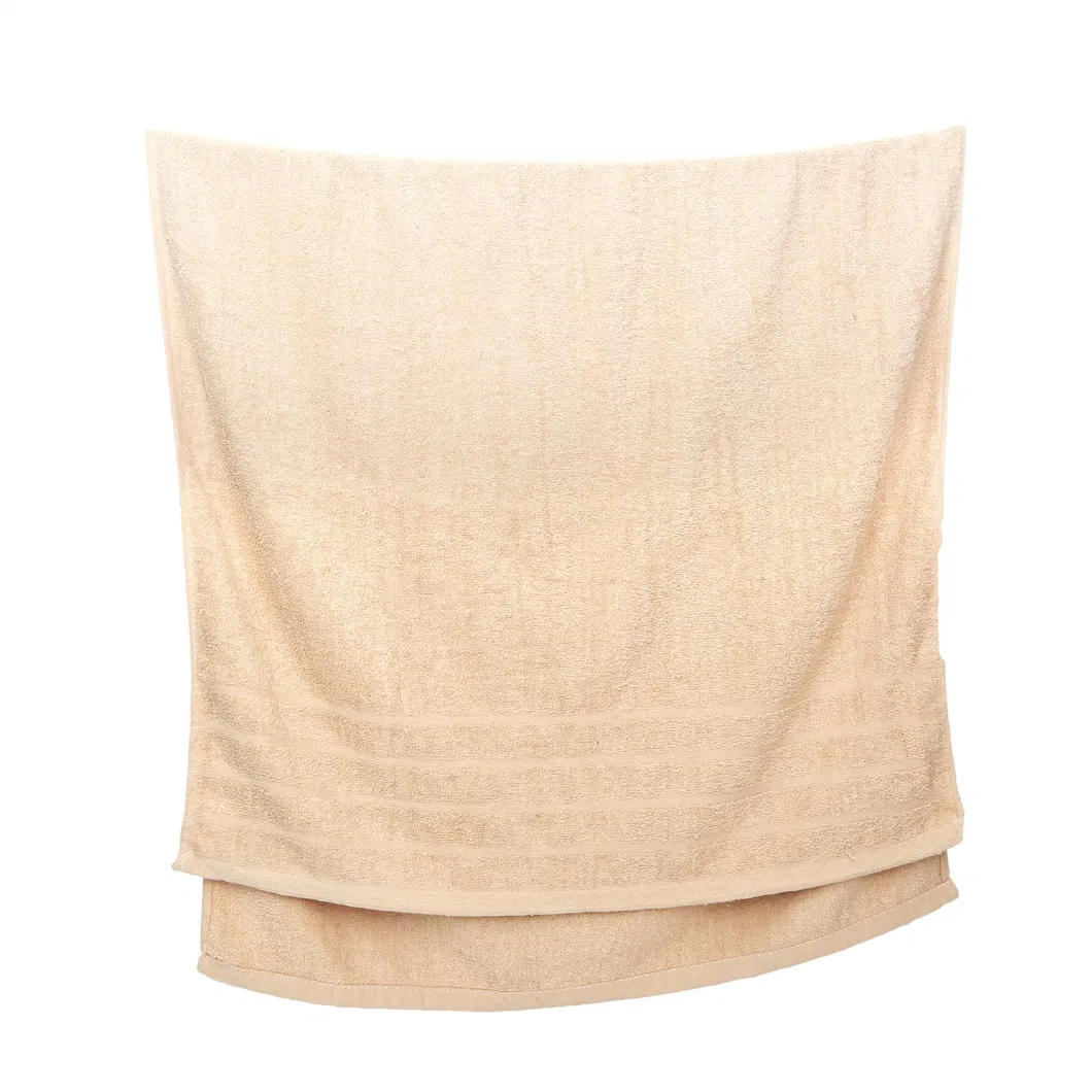 14′ S Low Twist Yarn Wholesale New Adult Thick Cotton Bathroom Towel Long-Staple Cotton Soft Absorbent Hotel Custom Bath Towels