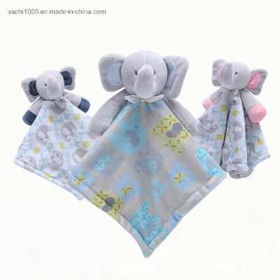 Vendita all′ingrosso giocattoli di elefante Conforters del bambino Towel giocattolo