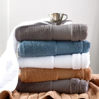 Set di asciugamani in cotone di alta qualità Soft Luxury Asciugamani per asciugamano per il viso dell′Hotel Home