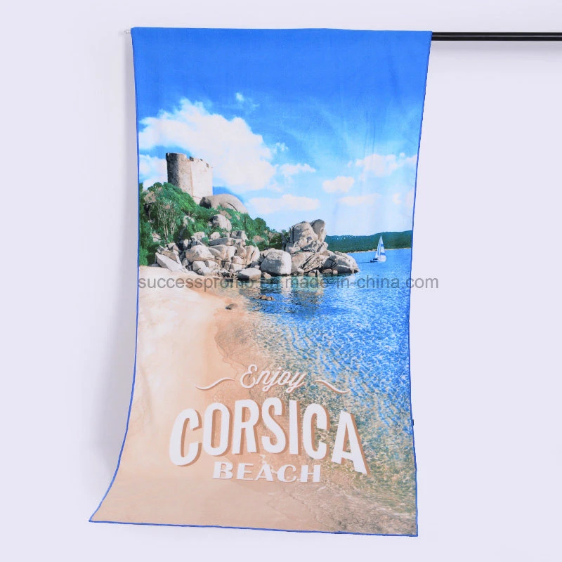 OEM 100% Microfiber Reactive Printed Beach Towel/Cotton Towel