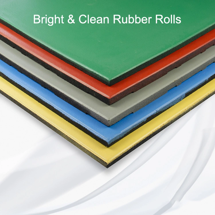 Environmentally Friendly Non-Slip Natural Rubber Floor Mat Roll Star Color Bright Clean Rubber Rolls