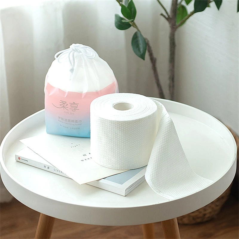 Non-Woven Disposable Face Cleaning Soft Roll Tissue