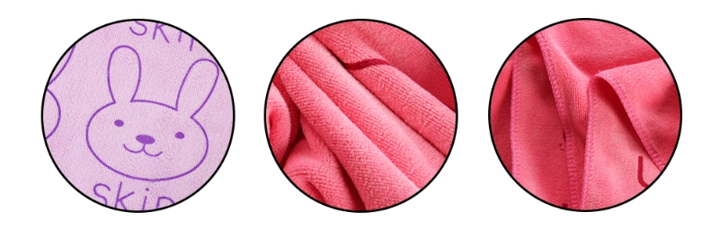 China Supplier Promotional Super Soft Skin Friendly Weft Children Adult Microfiber Bath Face Towel