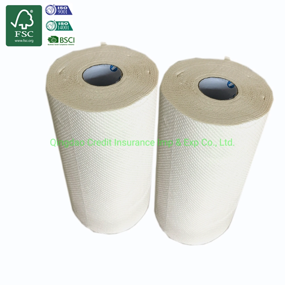 High Quality Bamboo Paper Kitchen Towel Tissue Roll