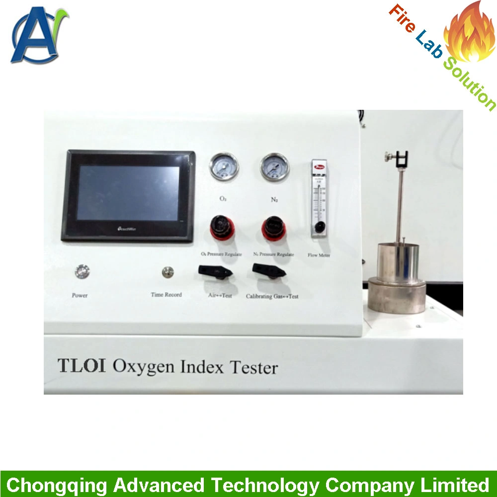 ASTM D2863 High Temperature Oxygen Index Test Equipment