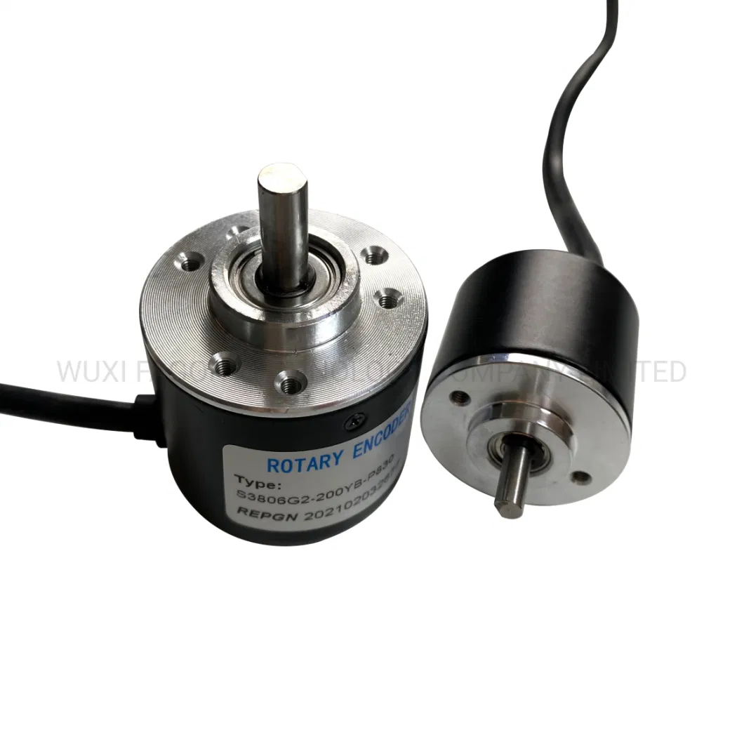 3600-7500 P/R Solid Shaft Optical Incremental Rotary Encoder