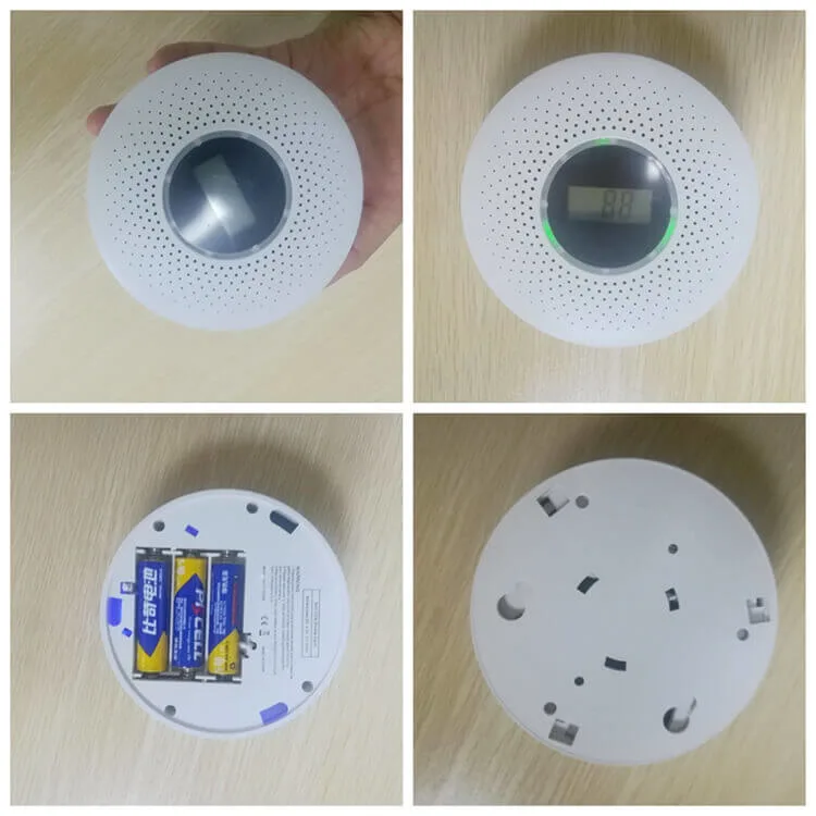 Home Security Smoke Detector Fire Alarm/Co Carbon Monoxide Gas Sensors with Ce, En Approval