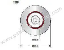 City Inqox Nv8 Nv9 Oxygen Sensor O2 Cell for Comen