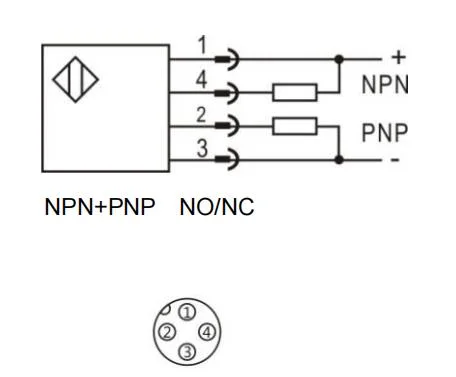 Background Suppression Ptb-Yc200 Diffuse Optical Sensor 10-30VDC with Connector Way