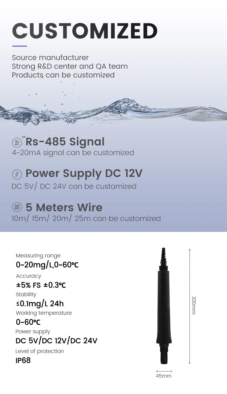 Sentecwq720d Online Digital Water Disolved Dissolved Dissolve Oxygen WiFi Do Measurement Sensor Meter Probe Price