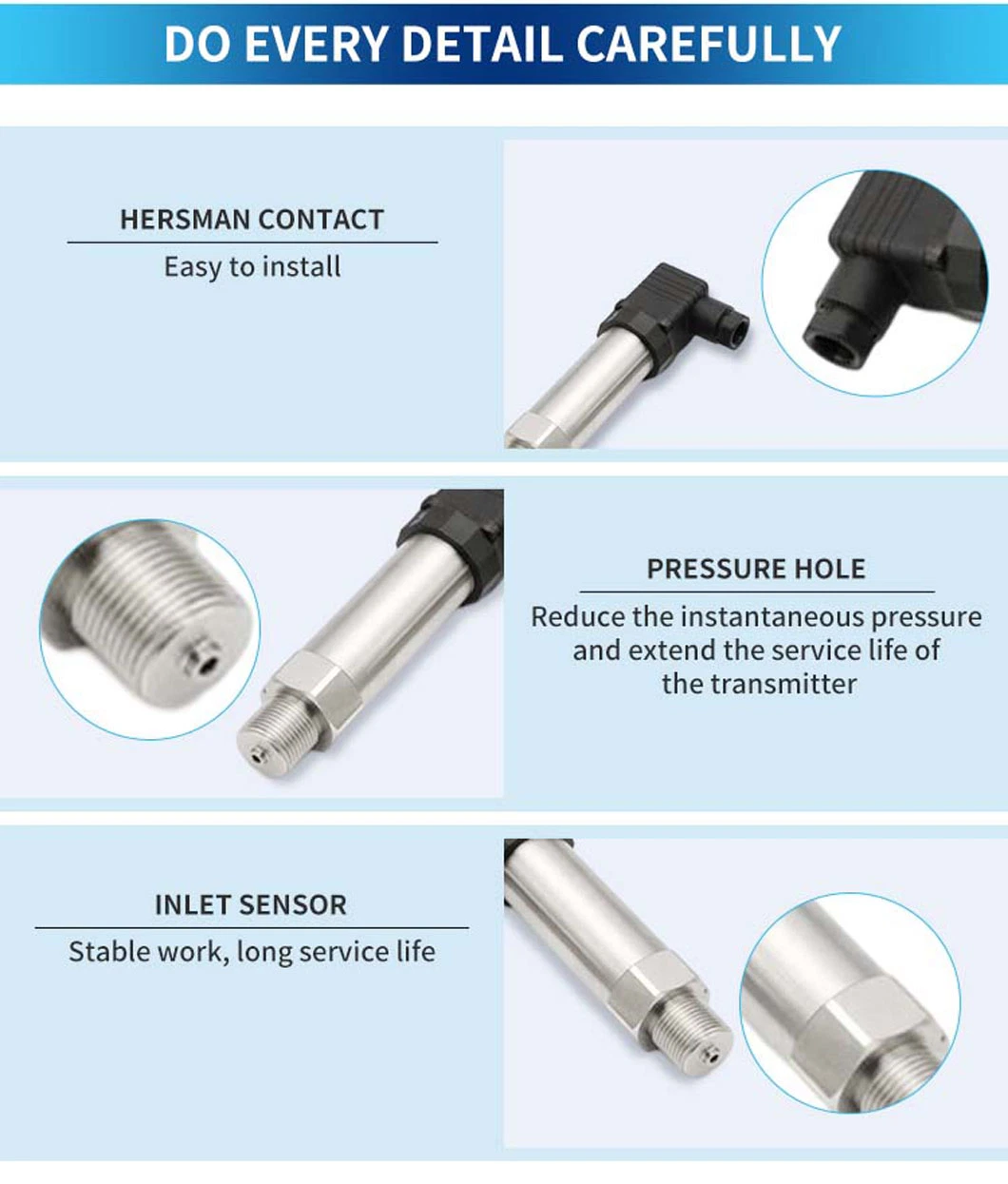 Atech Pressure Transducer PT201 Pressure Sensor