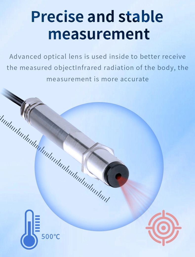 Firstrate FST600-6WB Industrial Thermometer 4-20mA Sensor Non-Contact Infrared Temperature Sensor