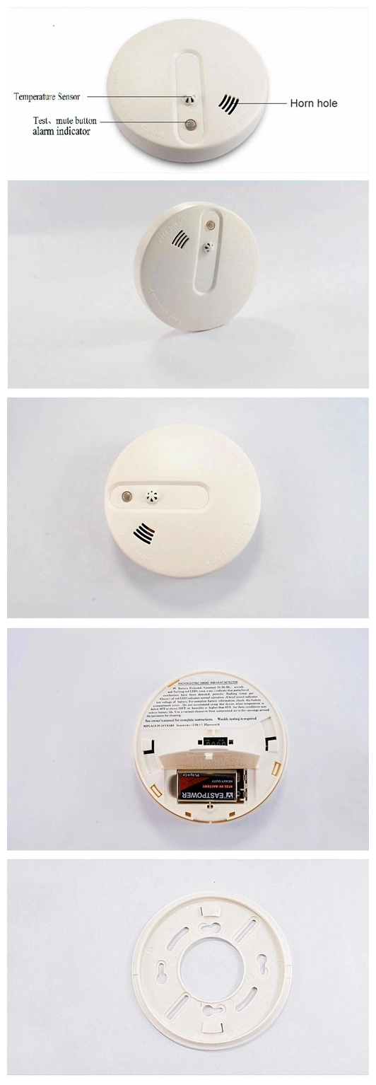 Wholesale Smart Alarm Optical Multi Sensor Standalone Combination Smoke Heat Leak Detector