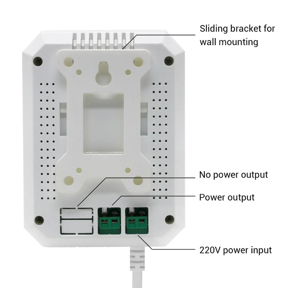 Factory Direct Selling High Sensitivity Home Kitchen Gas Leak Detector Alarm