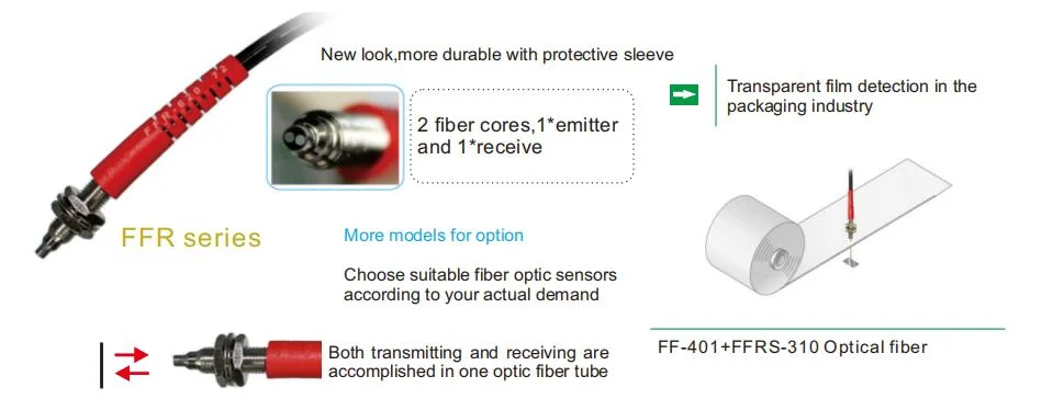 OEM 1PCS New F&C Fft-Z8e-2m Bracket Fiber Optic Sensor