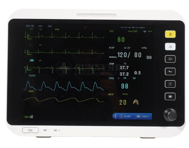Hot Sale 6 Multi-Parameter Digital Pet Health Monitor with Etco2 for Pet