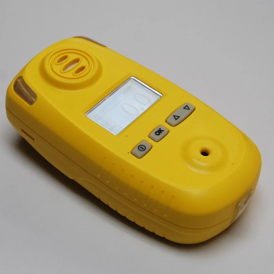 Handheld O2 Gas Meter, Battery Powered Single Gas Analyzer with Long Probe O2 Sensor