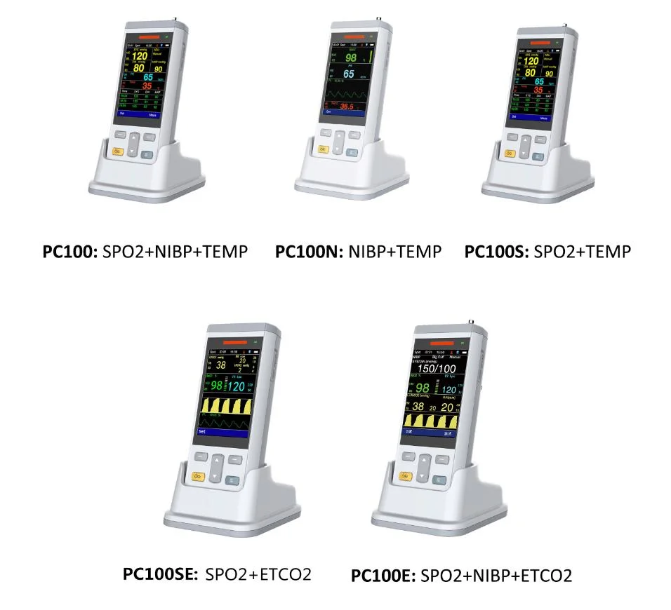 Mainstream End-Tidal CO2 Sensor with Adult and Pediatric Adaptor