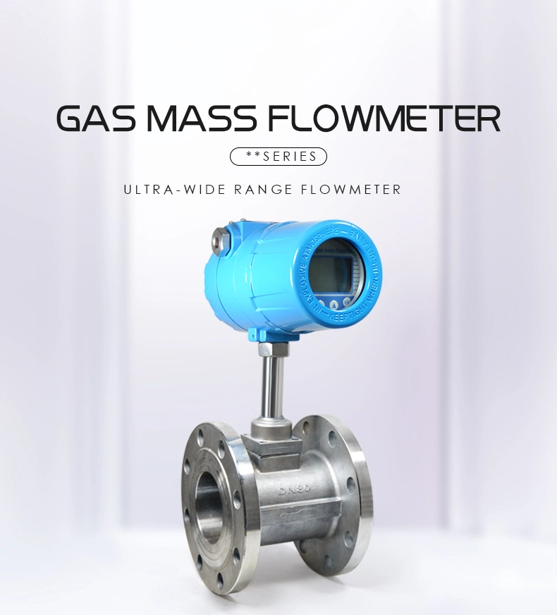 Shanghai Gn Ultra Wide Range Air Thermal Gas Mass Flow Meter