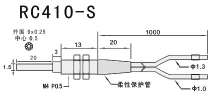 M4 Amplifier Head Fiber Probe with Good Quality