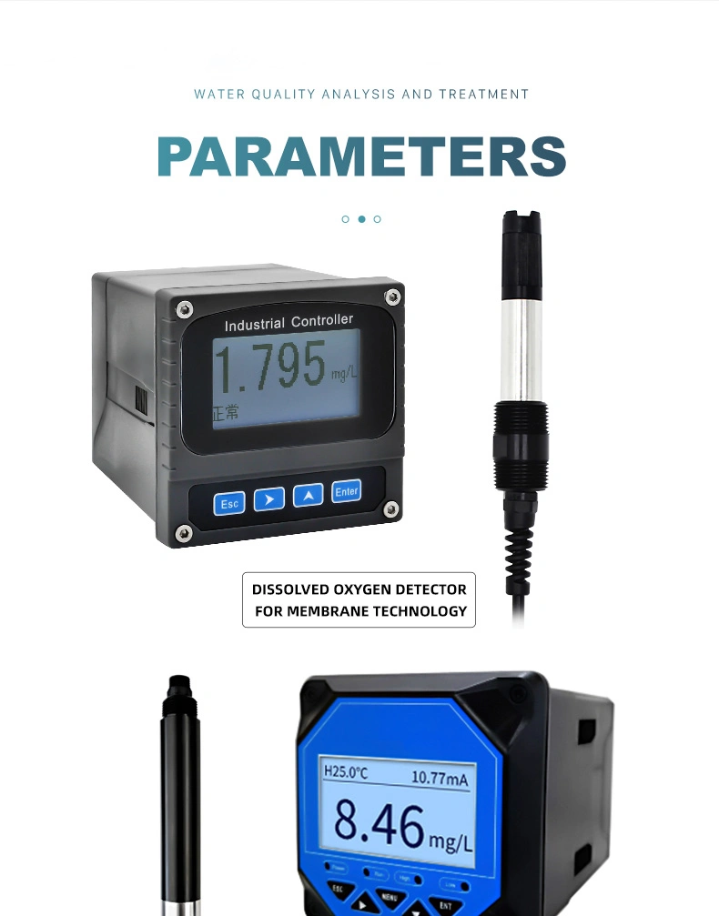 Online Digital CE Certified Polarographic Dissolved Oxygen Meter