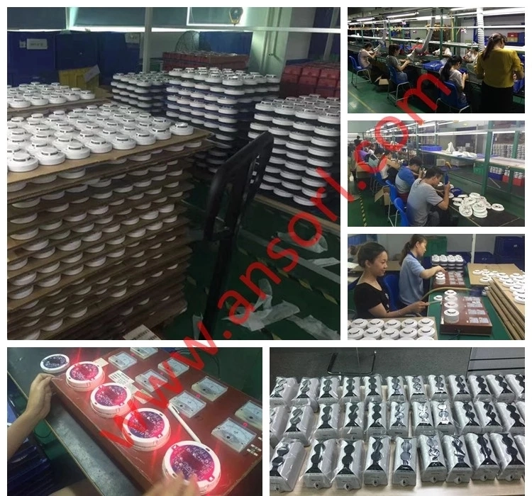 Cheap Wholesales Optical Smoke and Heat Sensor Detector Battery Type