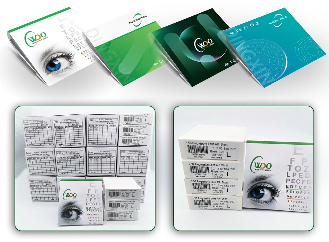 High Index 1.74 Anti Reflection Ophthalmic Lenses for Good Sale