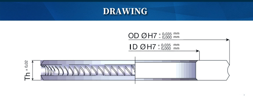 High Speed Roll Rings Tungsten Carbide Roll