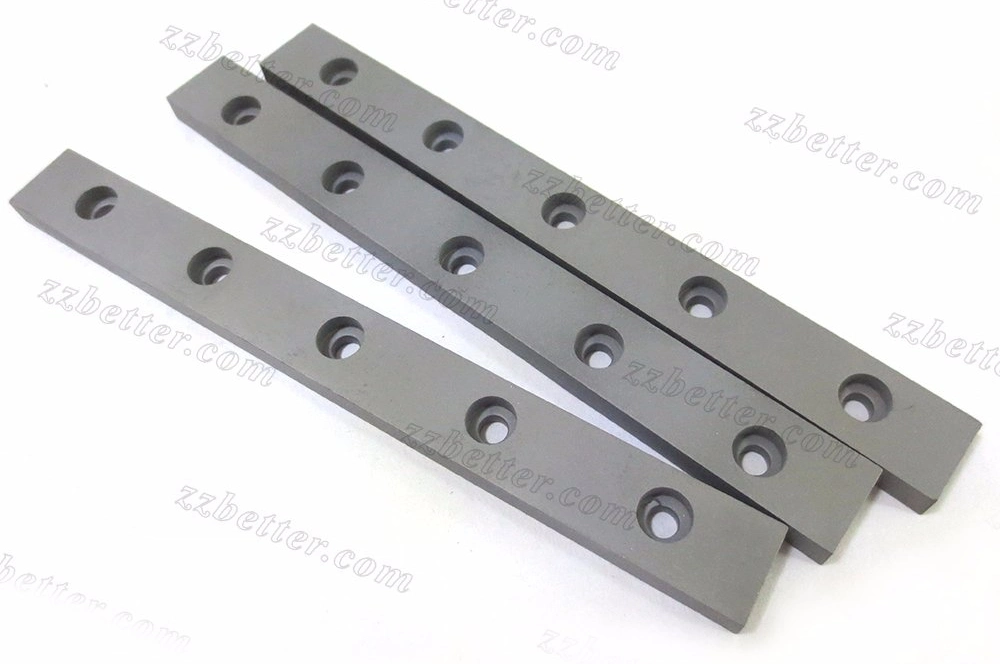 Cemented Carbide Strips Tungsten Carbide Strips with Holes for Wood Cutting Tools