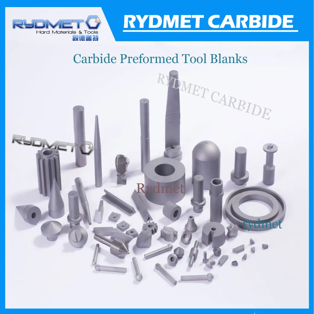 Tungsten Cemented Carbide Preforms Blanks Tips Inserts Blocks