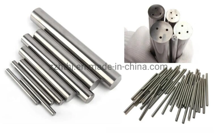 Tungsten Carbide Ground Solid Rod H6 Tolerance 310 330 Length