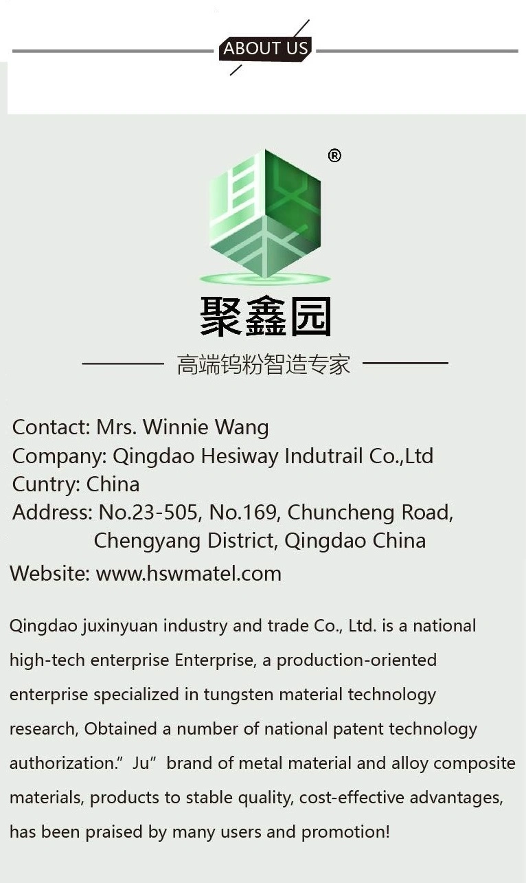 High Quality Coarse Grained Tungsten Powder Suitable for Welding