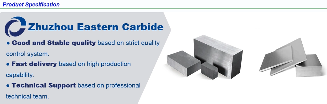 Top Quality Cemented Carbide Plates for Cutting Tools