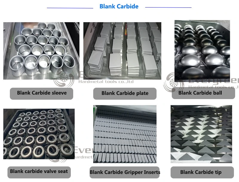 Yg6 Tungsten Carbide Plates with Excellent Wear Resistance From 10 to 300 mm Width