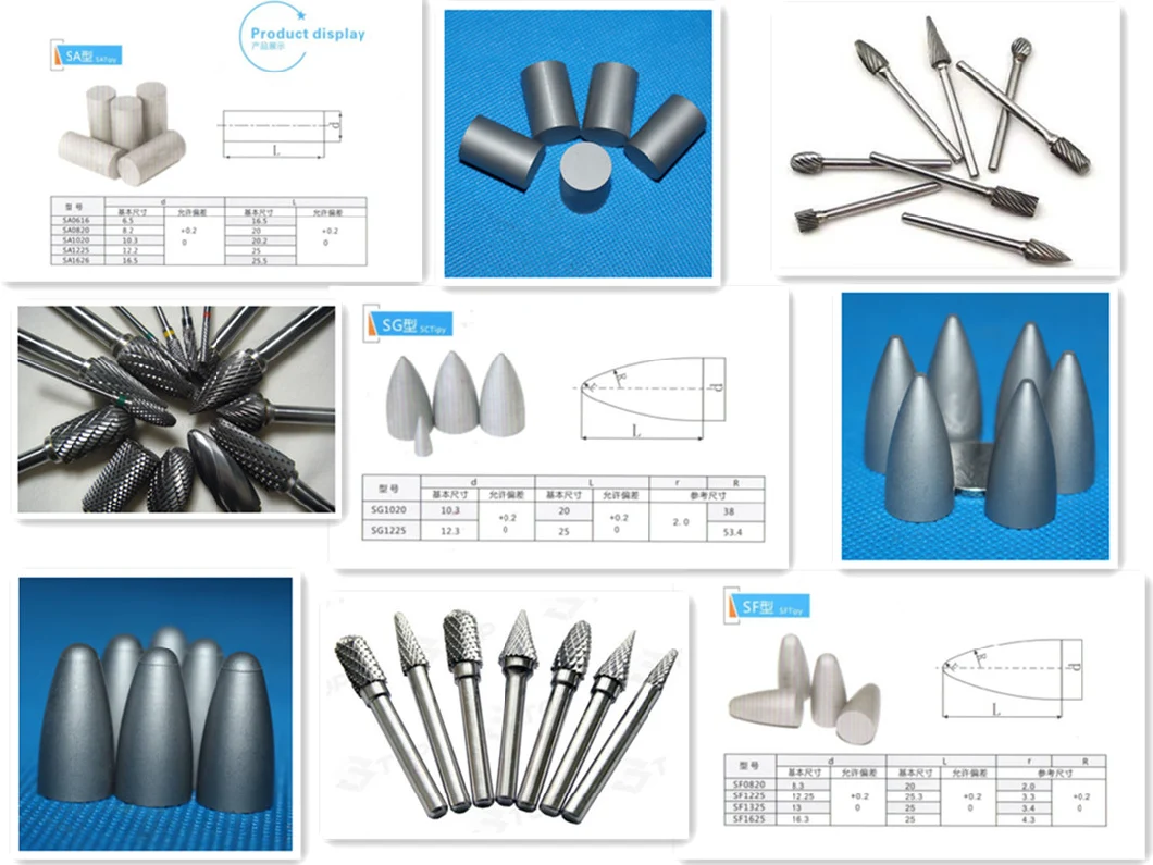 Cemented Carbide Rotary File Blank