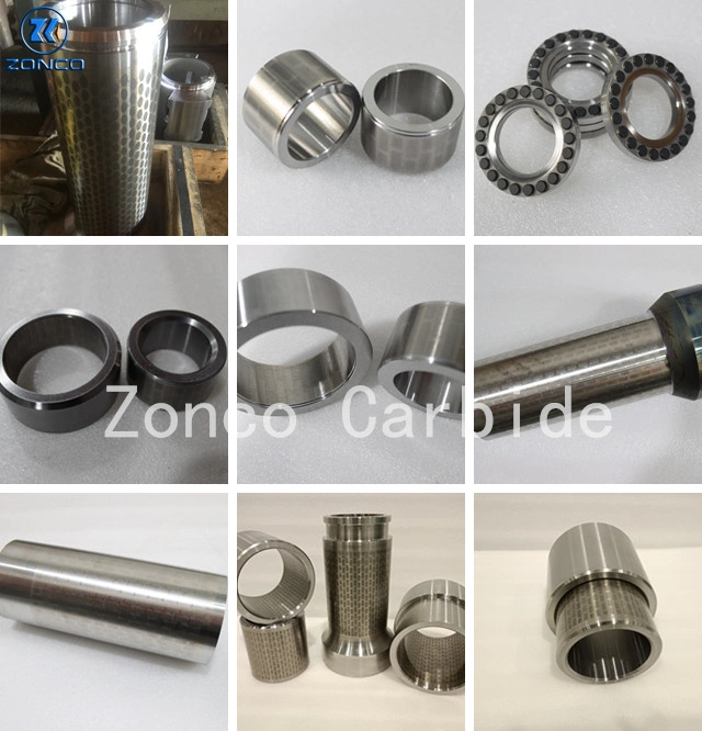 Tungsten Carbide Anti-Corrosive Wear-Resistant Sleeves for Mechanical Equipment