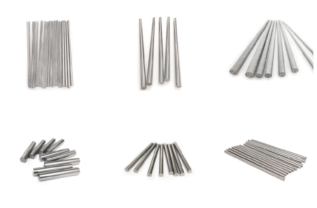 Carbide Rods for Machining Stainless Steel Gound and Unground HRC45 End Mill