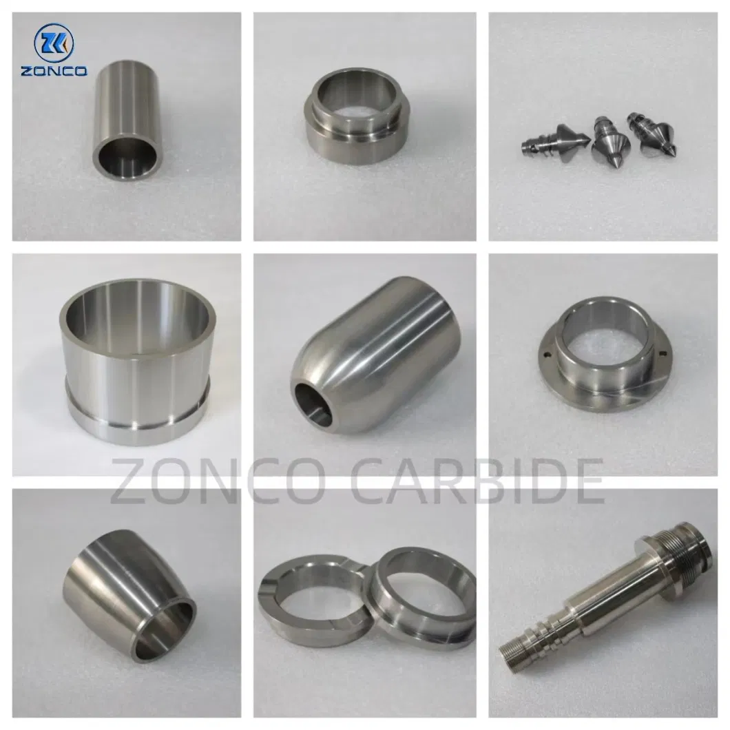 Customized Non-Standard Cemented Tungsten Carbide Erosion Wear Parts